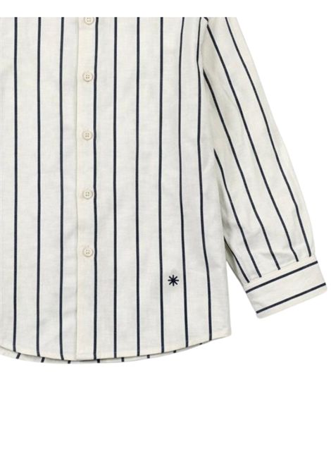 Children's linen and viscose shirt Manuel Ritz | 3366PANNA
